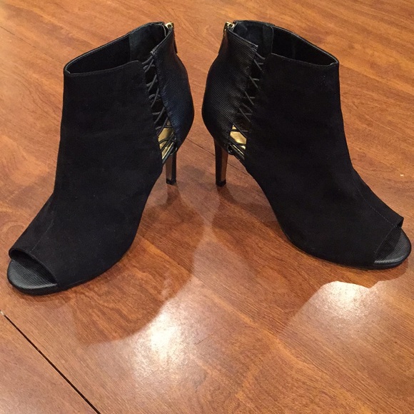 Thalia Sodi ankle boot with open toe. - Picture 5 of 8